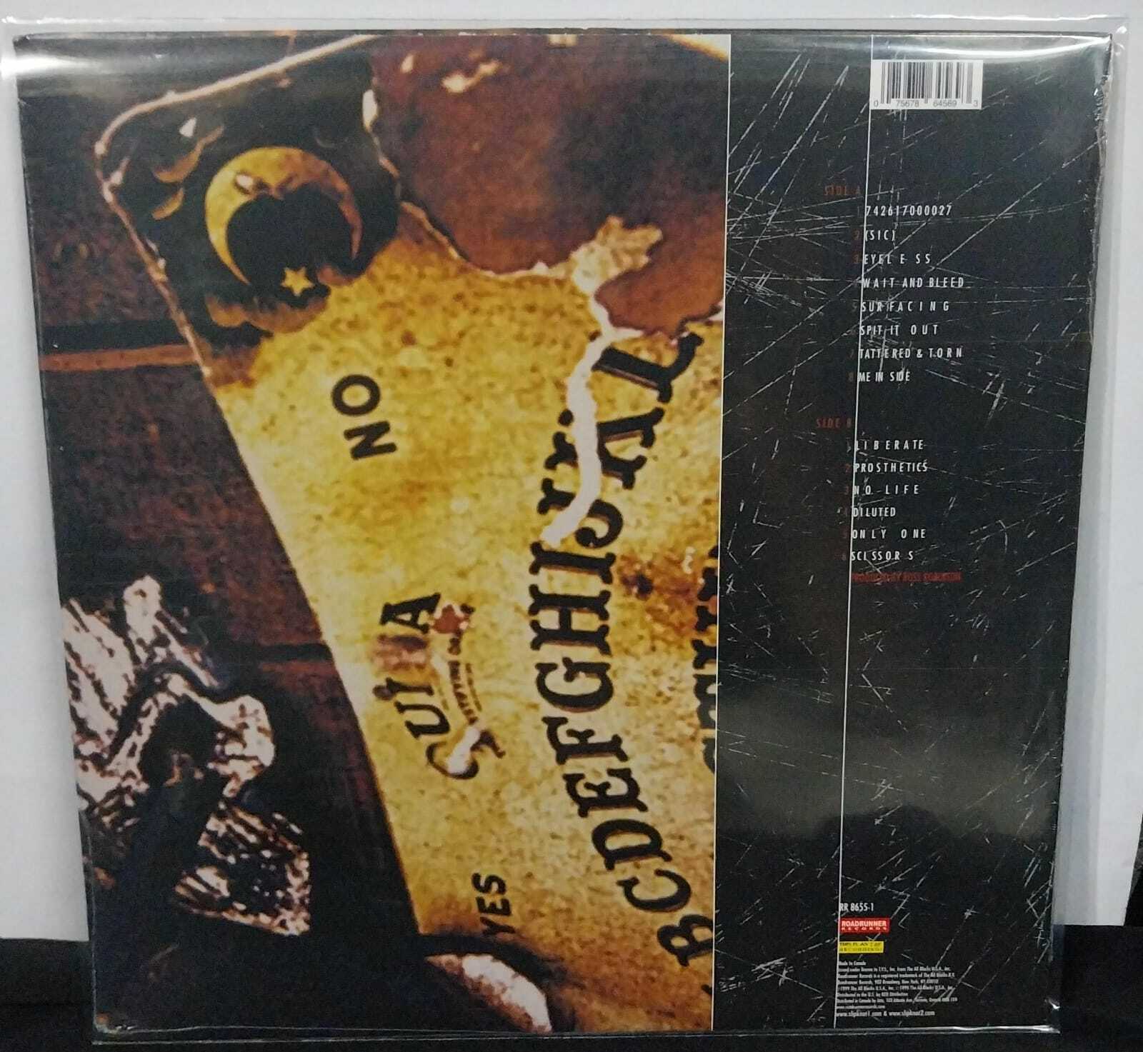 Vinil - Slipknot - 1999 (Lacrado/Lemon/Canada)