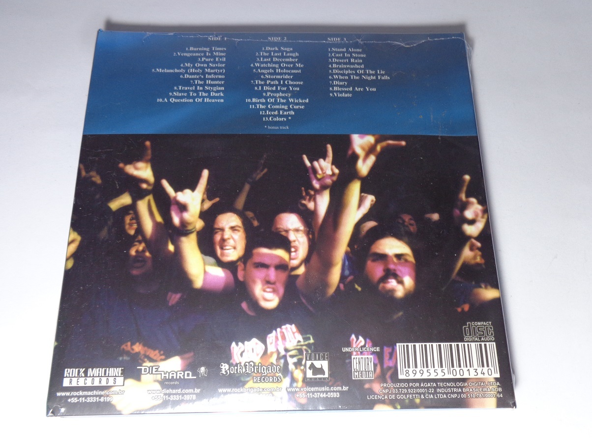 CD - Iced Earth - Alive in Athens (Lacrado/Triplo/Paper Sleeve)