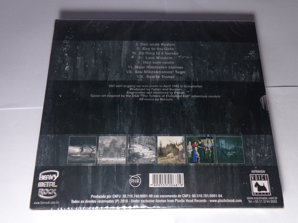 CD - Burzum - Det Som Engang Var (Lacrado)