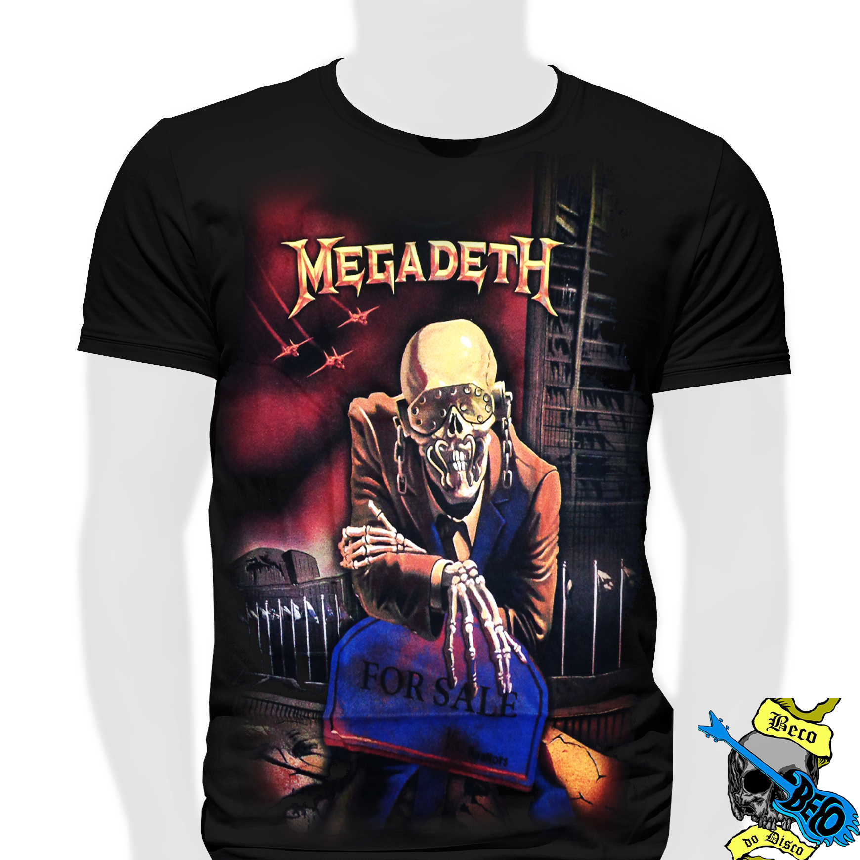 CAMISETA - Megadeth - pre099