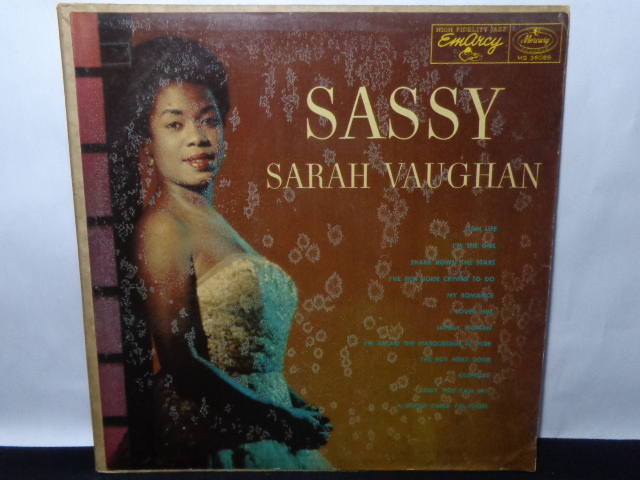 Vinil - Sarah Vaughan - Sassy with Hal Mooney and his Orchestra (USA)
