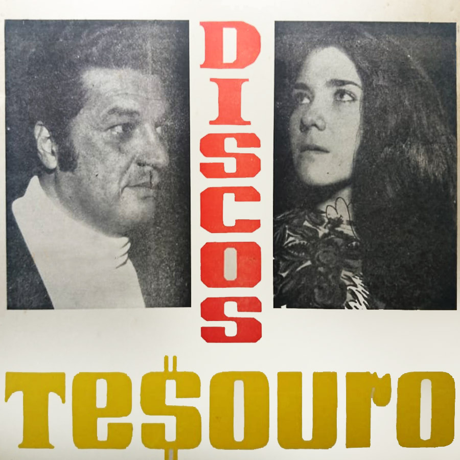Vinil Compacto - Ubaldo Correa e Marlene Victoria - Discos Tesouro