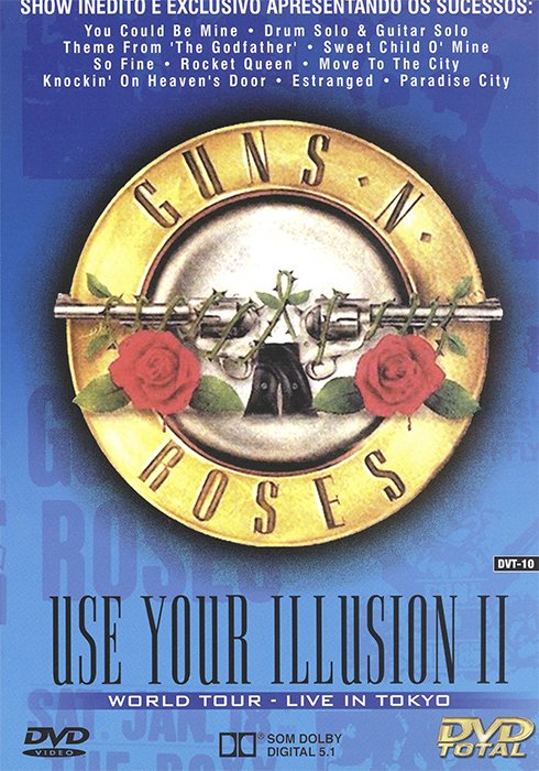 DVD - Guns and Roses - Use Your Illusion II World Tour Live In Tokyo