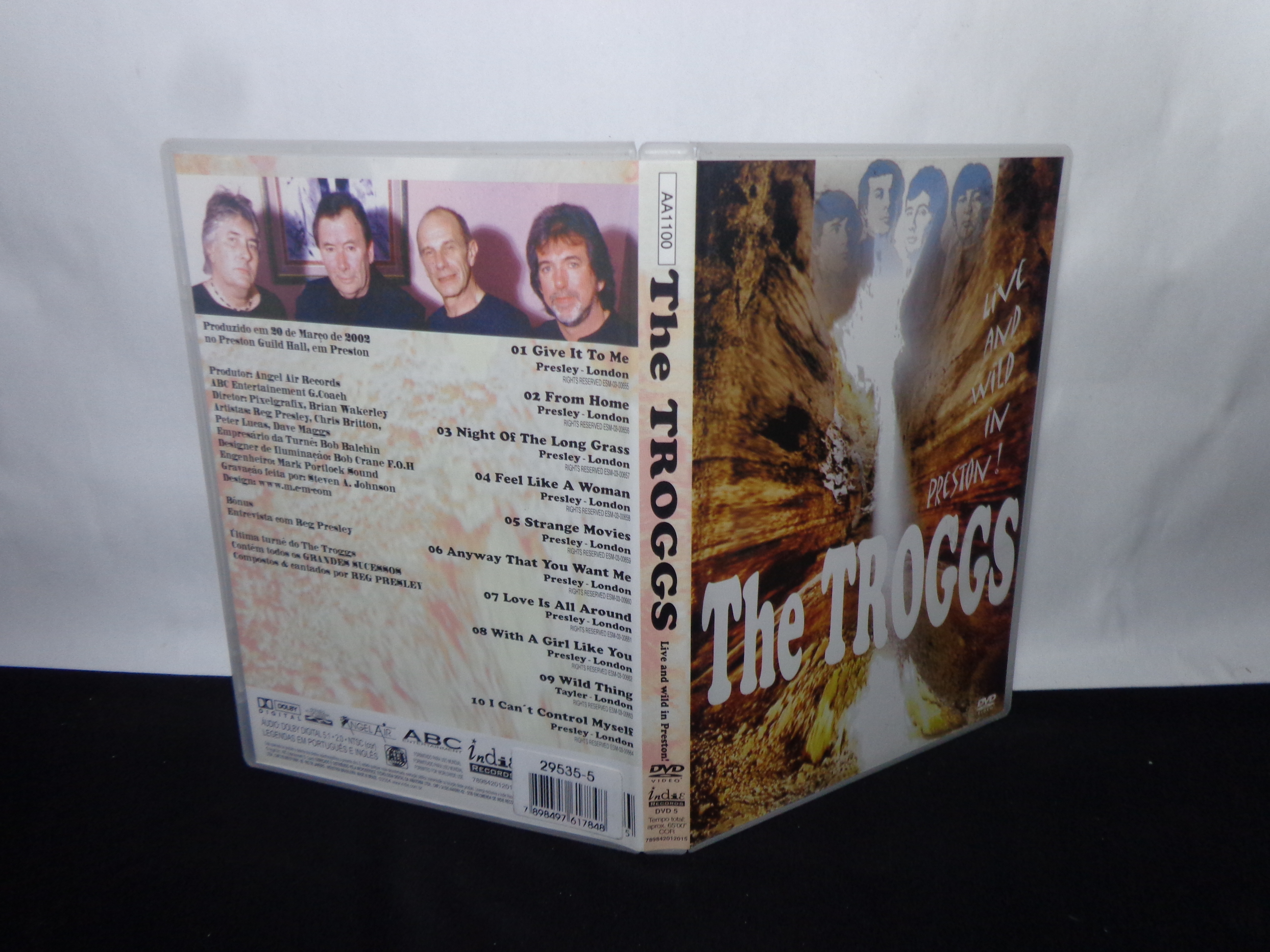 DVD - Troggs the - Live and Wild in Preston!