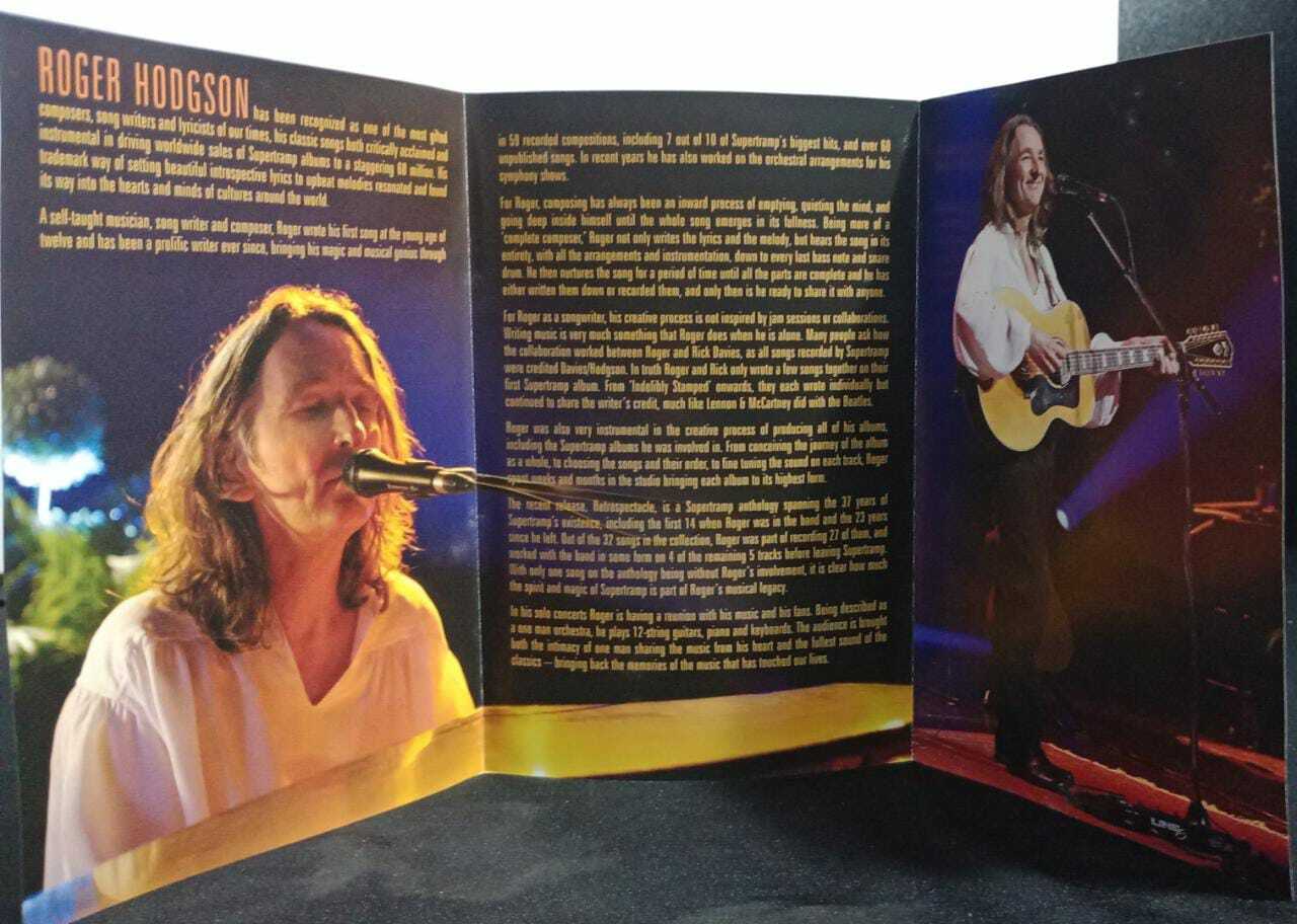 DVD - Roger Hodgson - Take The Long Way Home Live In Montreal
