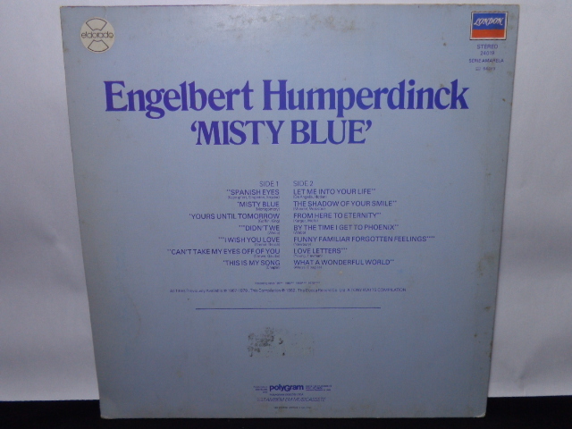 Vinil - Engelbert Humperdinck - Misty Blue