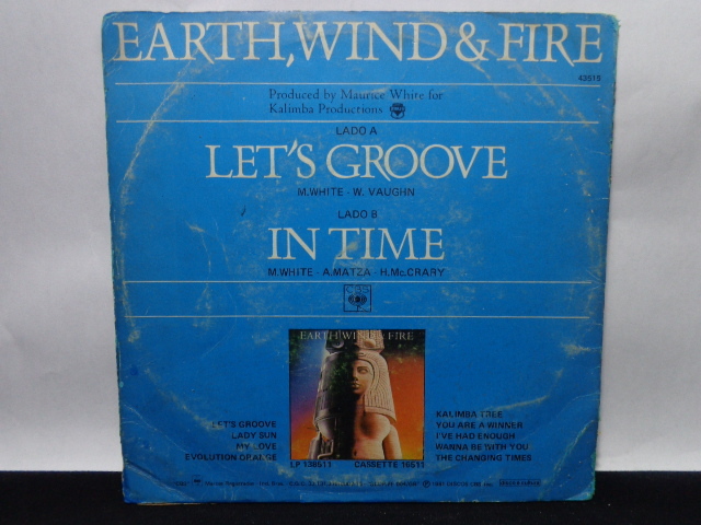Vinil Compacto - Earth Wind and Fire - Lets Groove