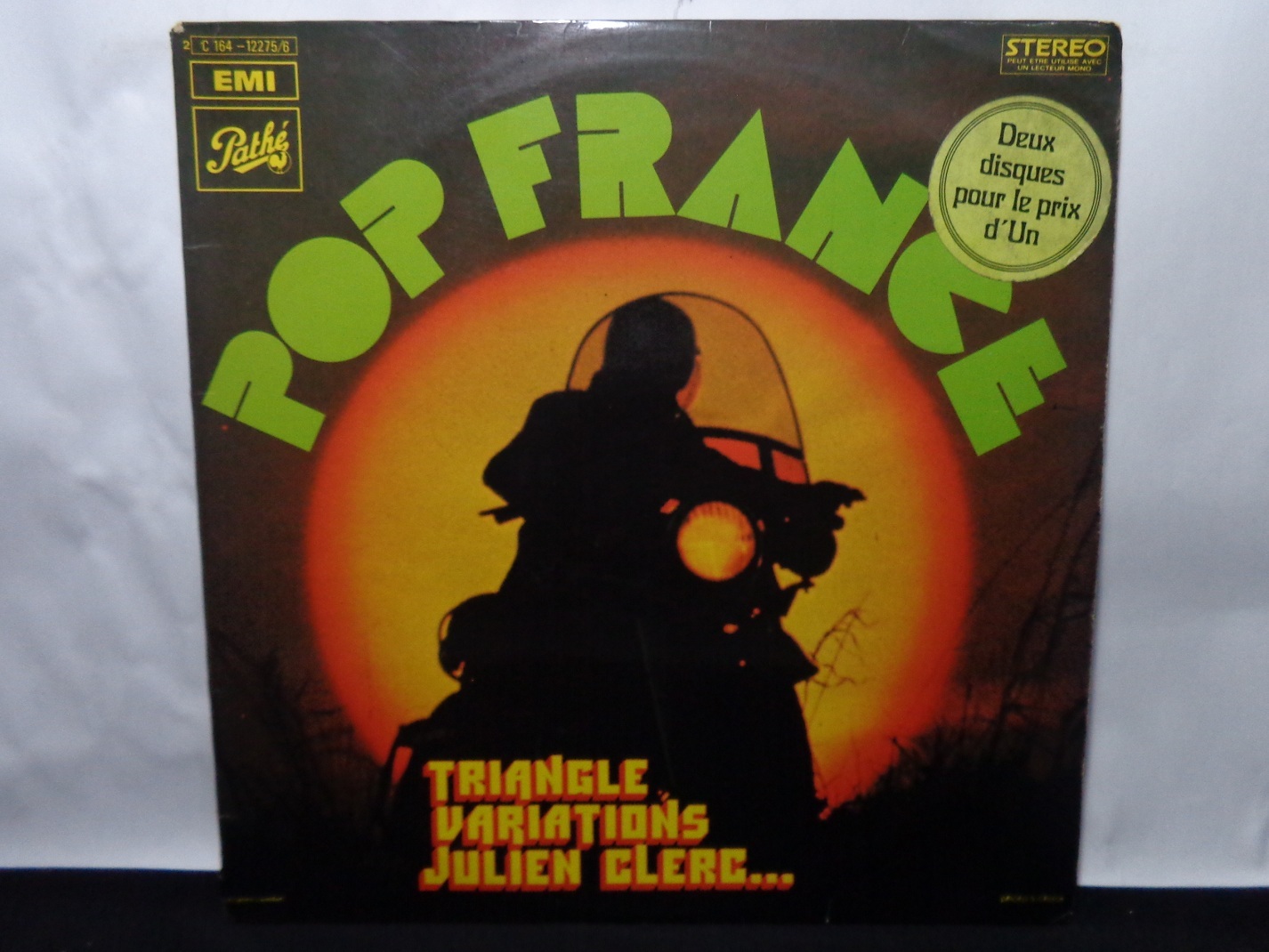 Vinil - Pop France - Triangle Variations Julien Clerc (Duplo/France)