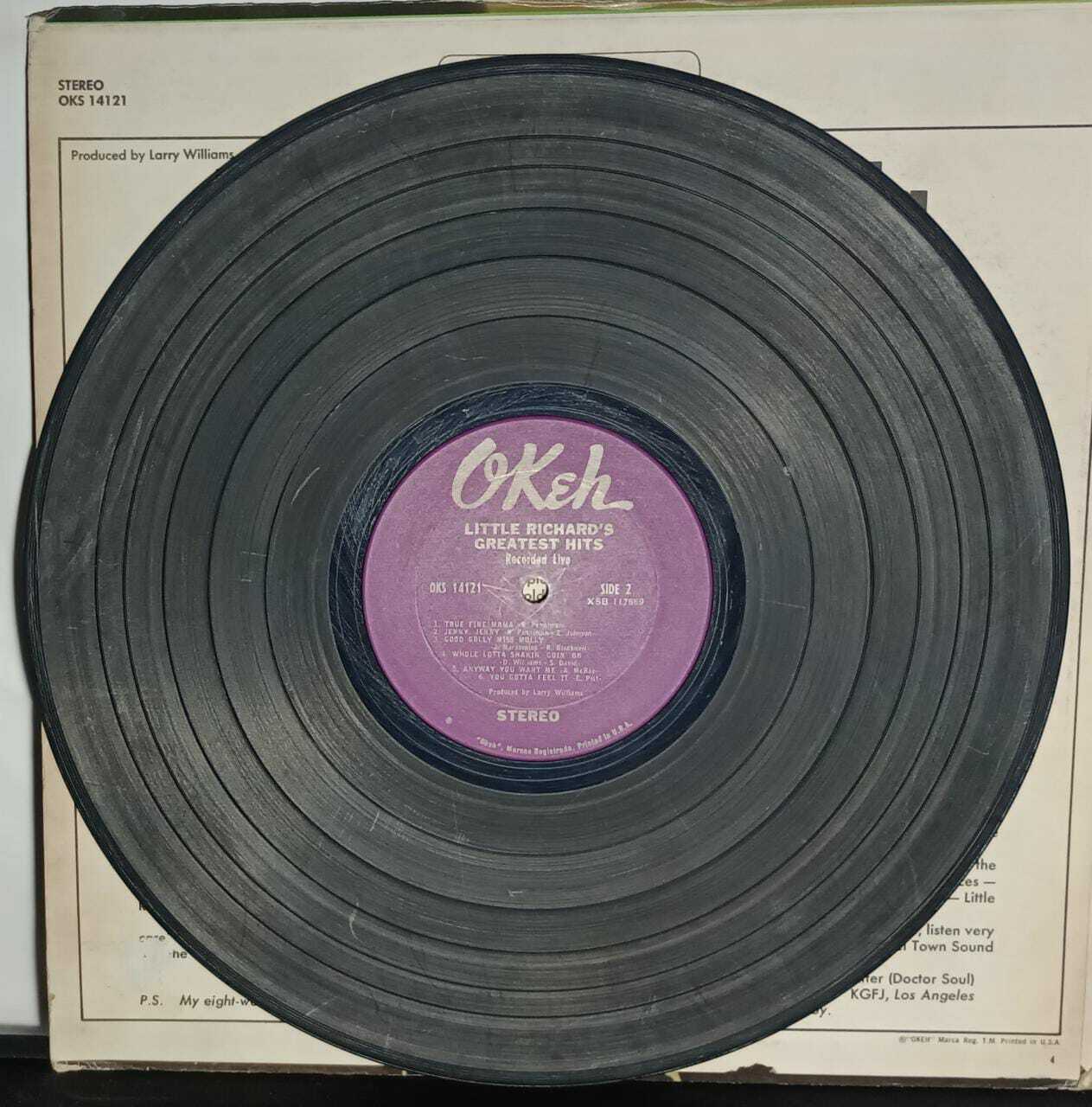 Vinil - Little Richard - Greatest Hits Recorded Live (usa)