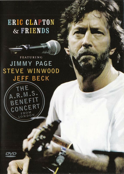 DVD - Eric Clapton and Friends - The A.R.M.S. Benefit Concert From London (lacrado)