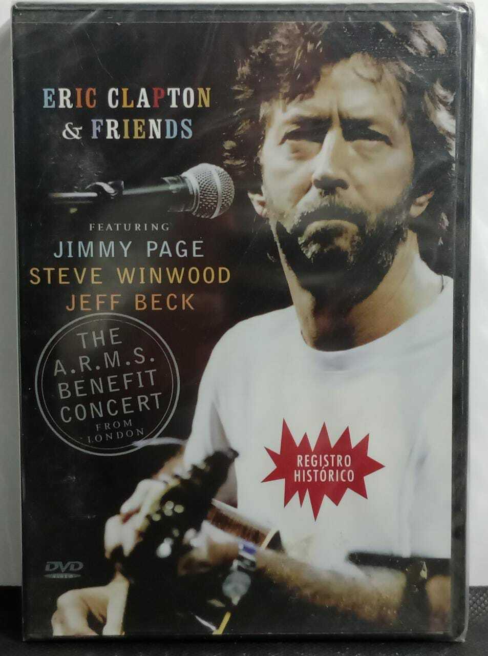 DVD - Eric Clapton and Friends - The A.R.M.S. Benefit Concert From London (lacrado)