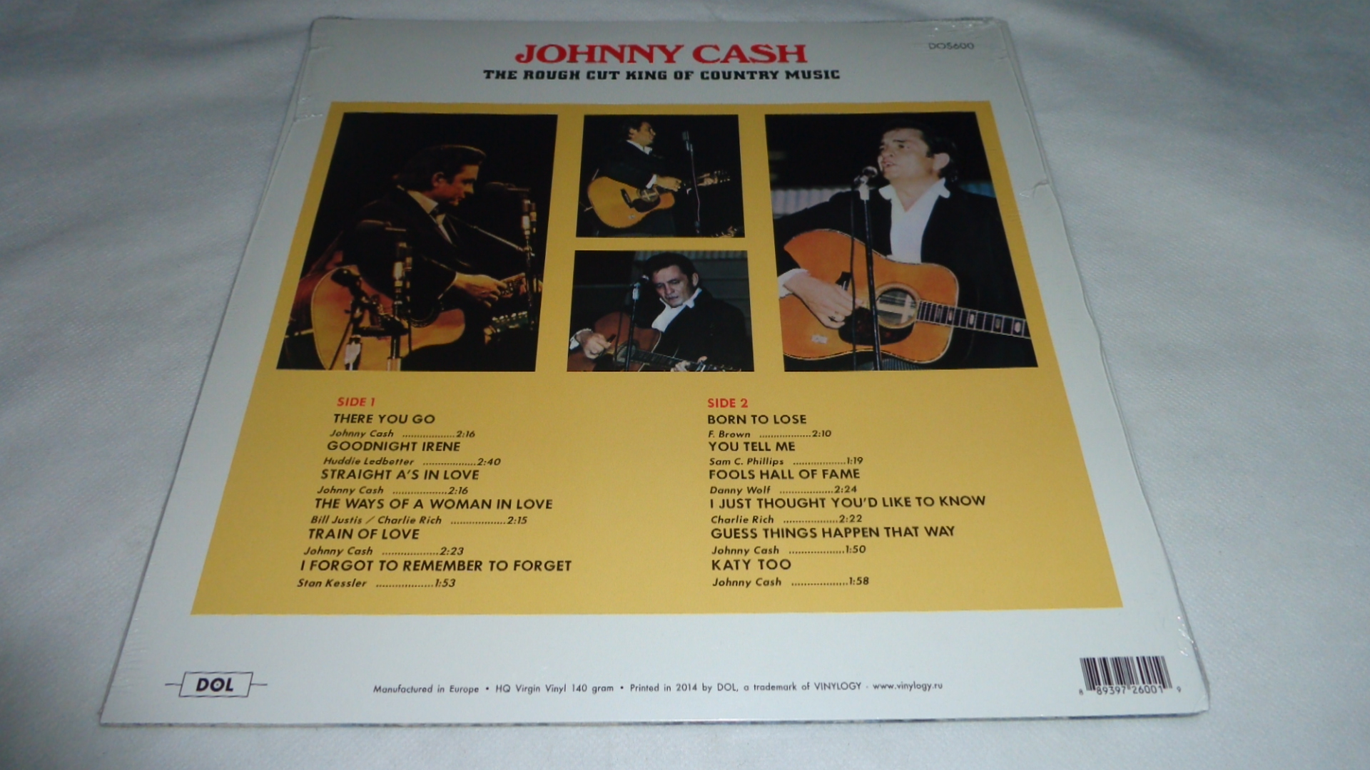 VINIL - Johnny Cash - the Rough Cut King of Country Music (EU)