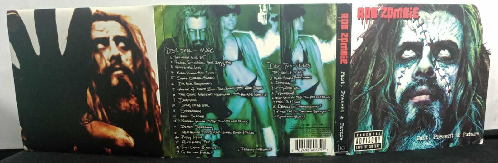 CD - Rob Zombie - Past Present and Future (USA/CD+DVD)