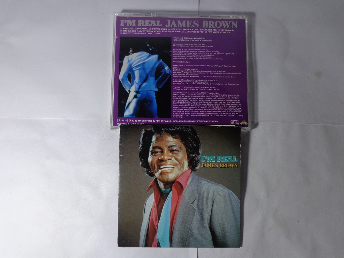 CD - James Brown - Im Real (Japan)
