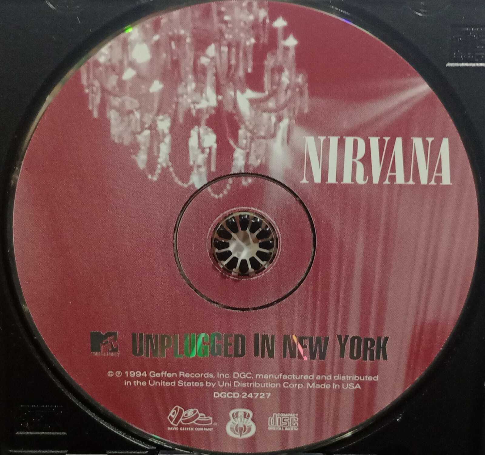 CD - Nirvana - MTV Unplugged in New York (USA)