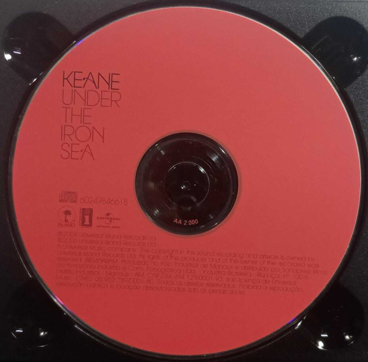 CD - Keane - under the iron sea (Digipack)