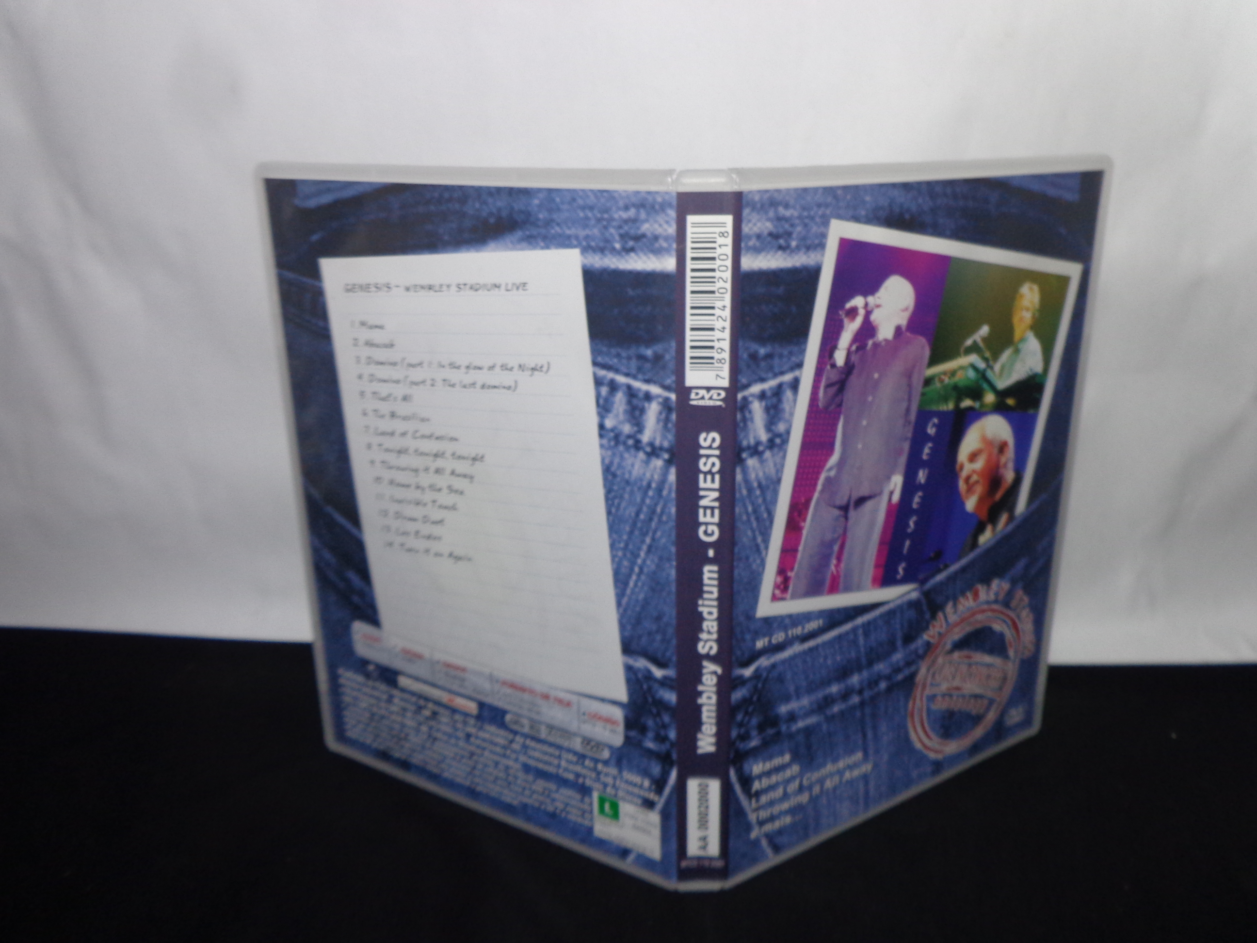 DVD - Genesis - Wembley Stadium Live in Concert Antology