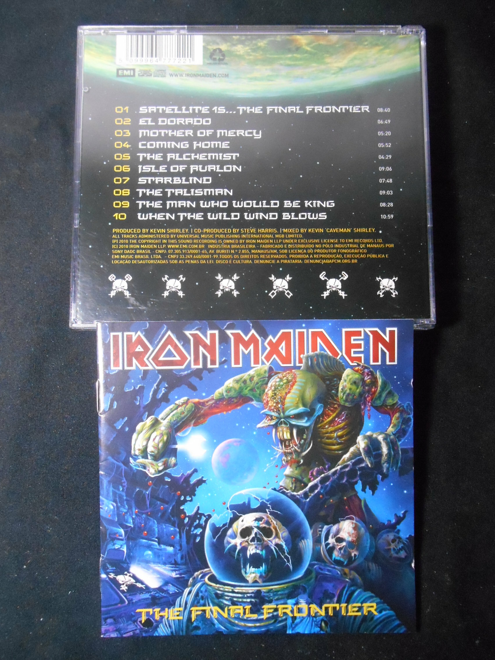CD - Iron Maiden - the Final Frontier (acrilico)