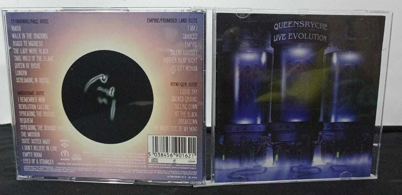 CD - Queensryche - Live Evolution (Duplo)