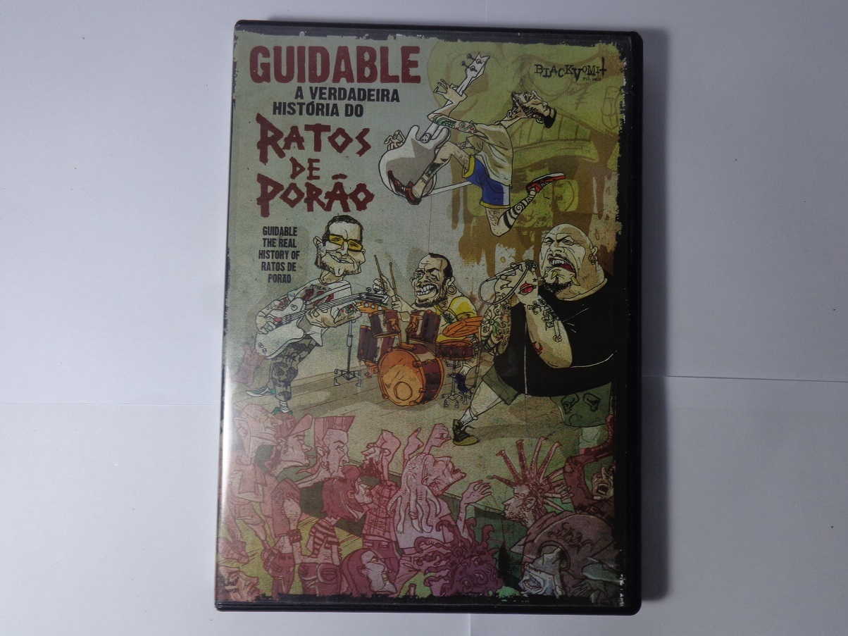 DVD - Ratos de Porão - Guidable a Verdadeira Historia do (Duplo)