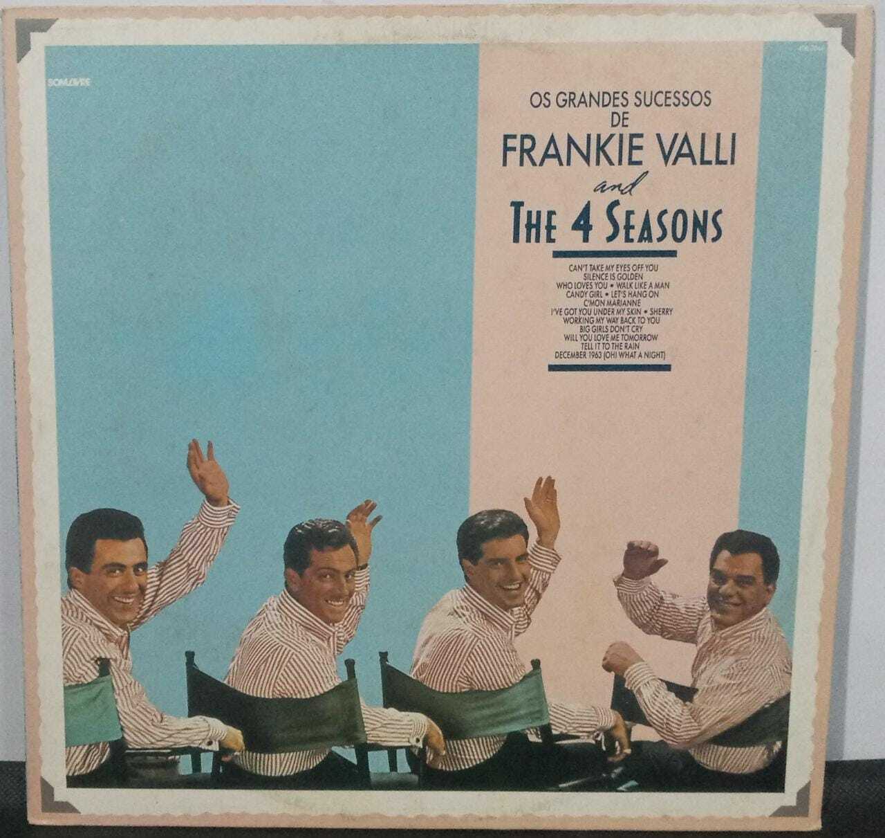 Vinil - Frankie Valli and The 4 Seasons - os Grandes Sucessos de