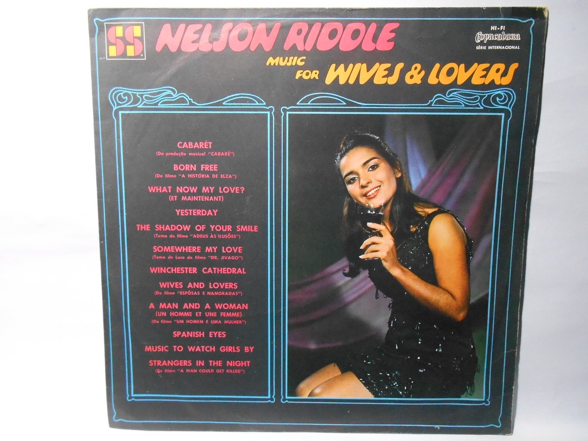Vinil - Nelson Riddle - Music for Wives and Lovers
