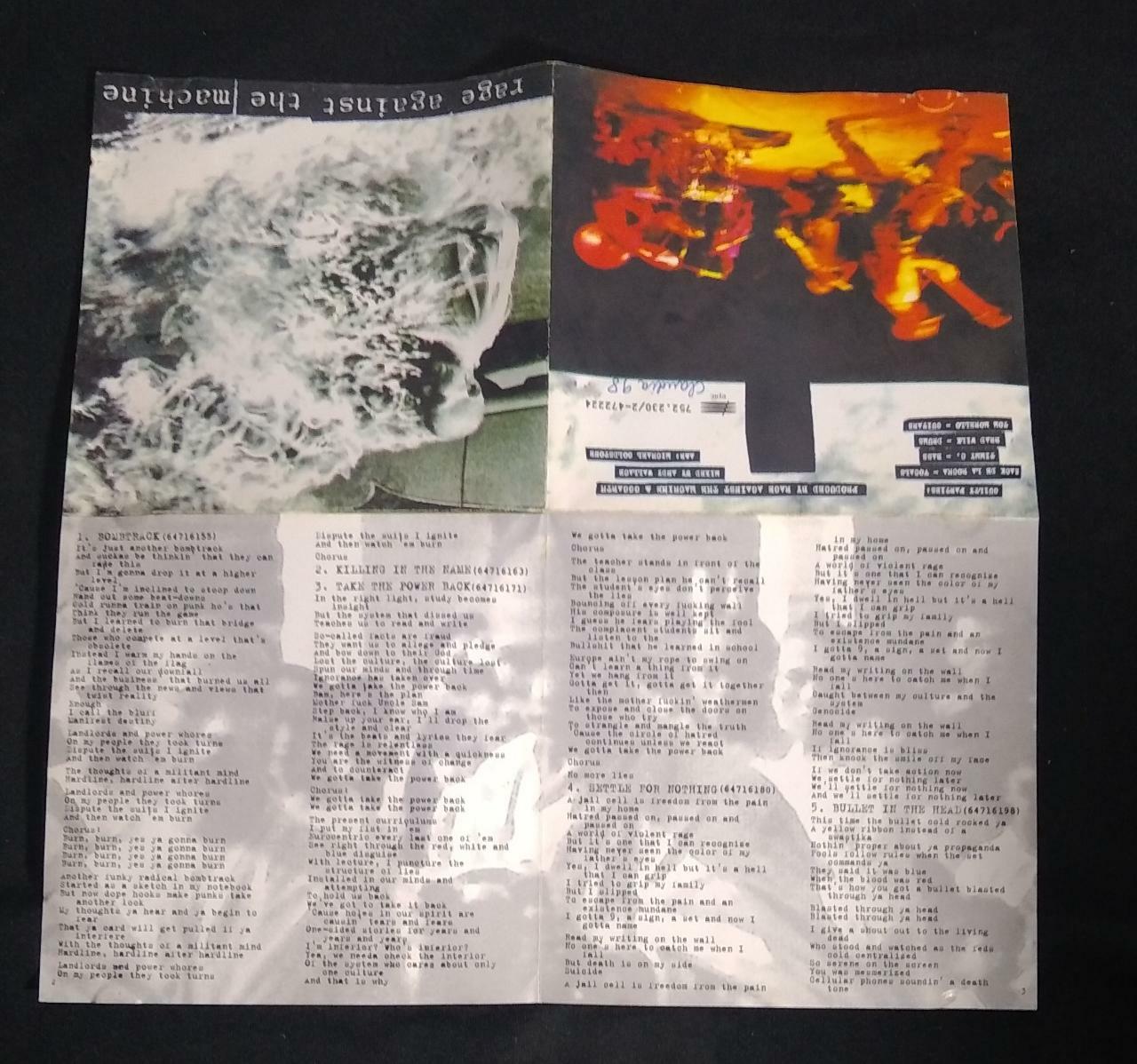 CD - Rage Against the Machine - 1992