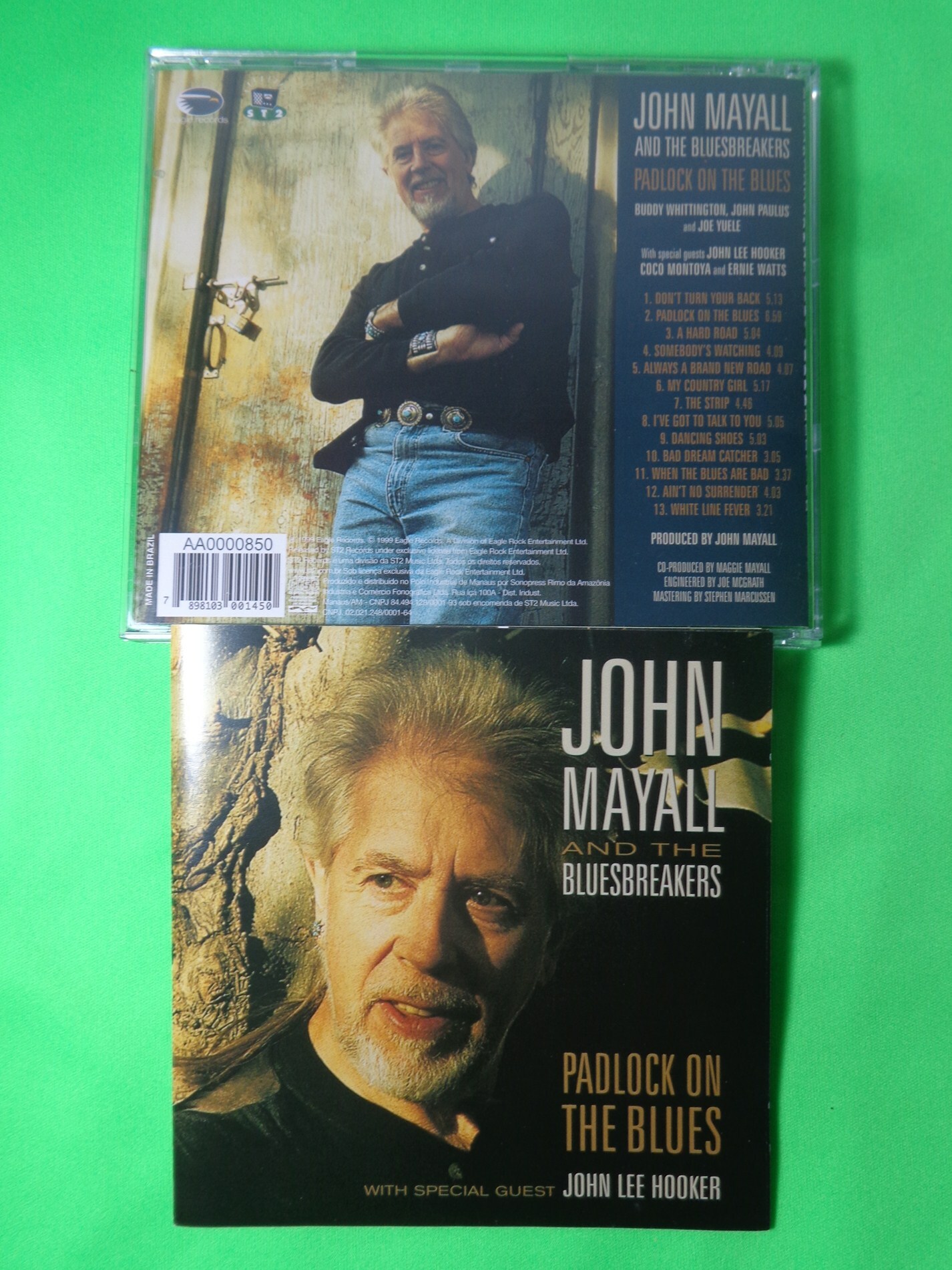 CD - John Mayall and The Bluesbreakers - Padlock on the Blues