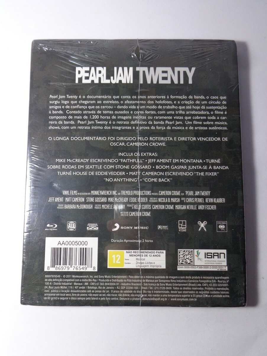 BLU-RAY - Pearl Jam - Twenty (Digipack)