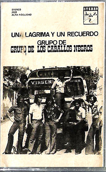 Fita K7 - Grupo de Los Caballos Negros - Una Lagrima y un Recuerdo (Paraguai)