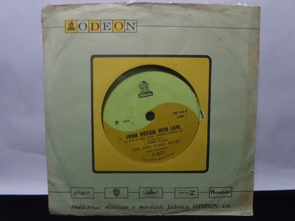 Vinil Compacto - The John Barry Seven And Orchestra &#8206;- 007 / From Russia With Love