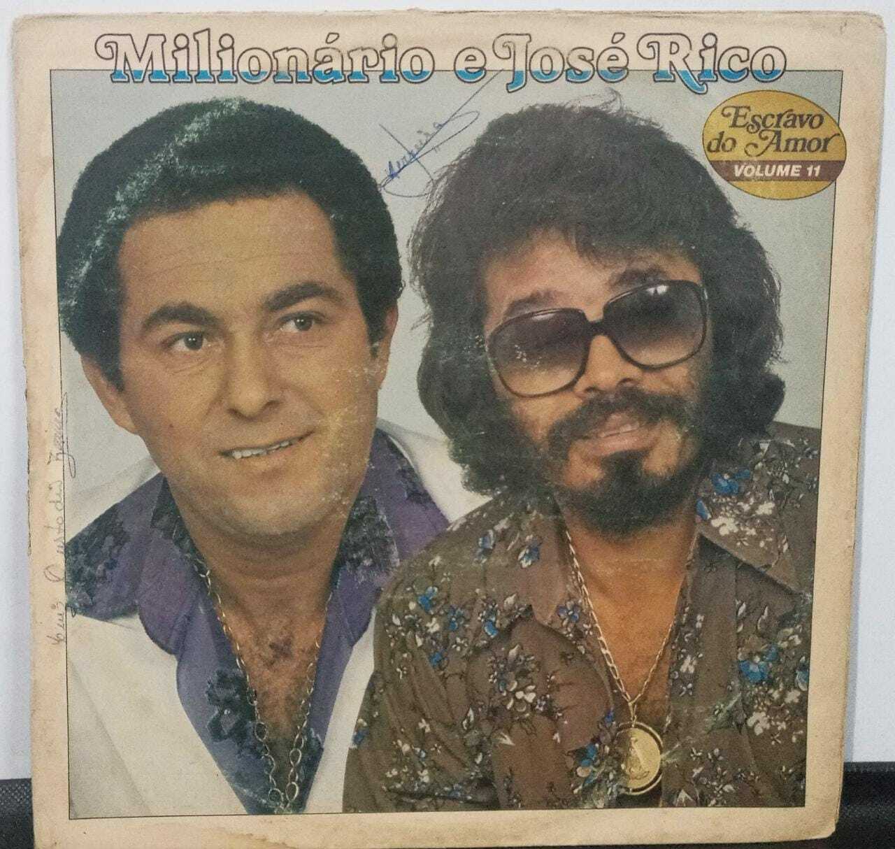 Vinil - Milionário e José Rico - Escravo do Amor Volume 11