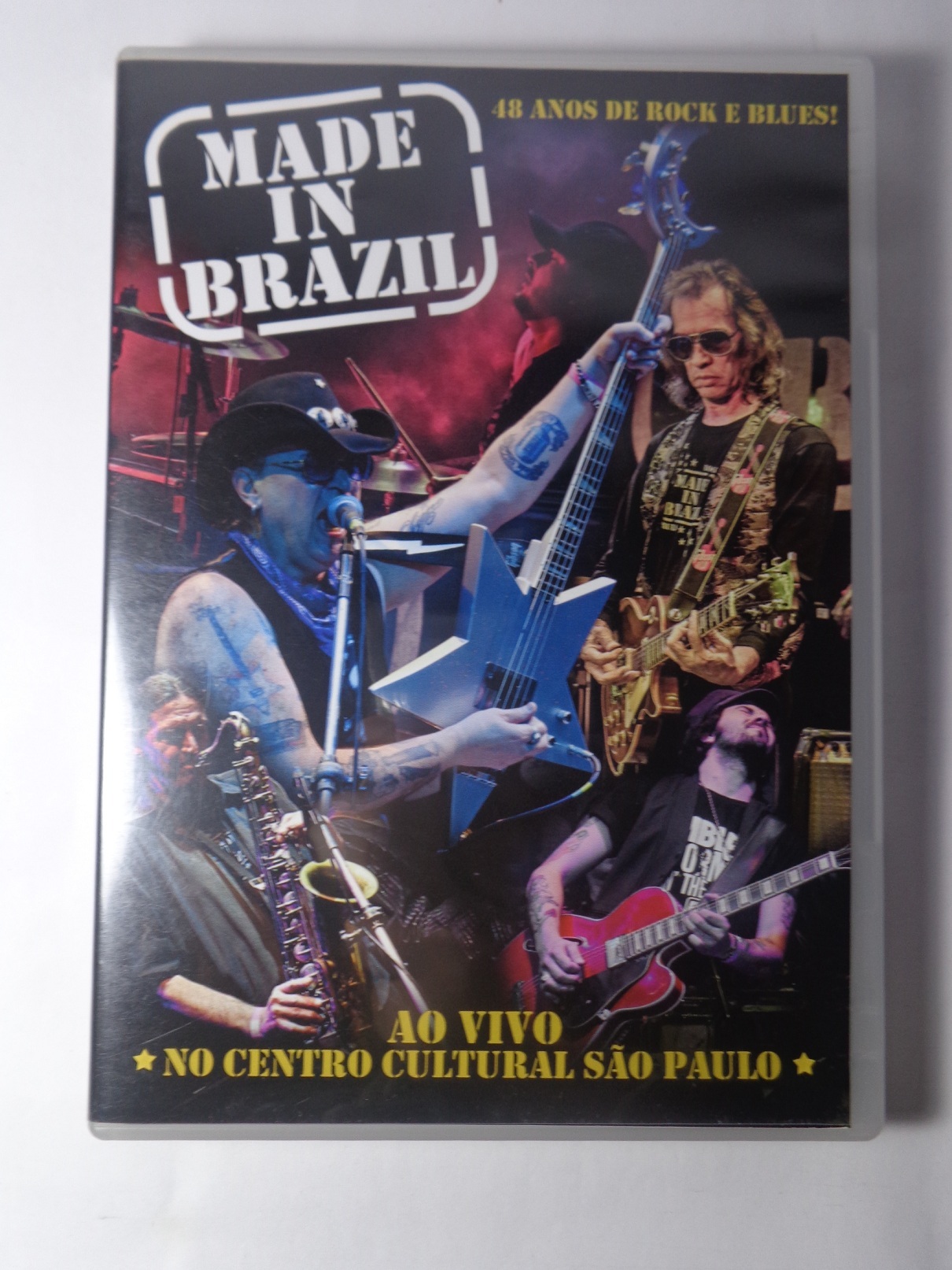 DVD - Made In Brazil - Ao Vivo No Centro Cultural São Paulo 48 Anos de Rock e Blues