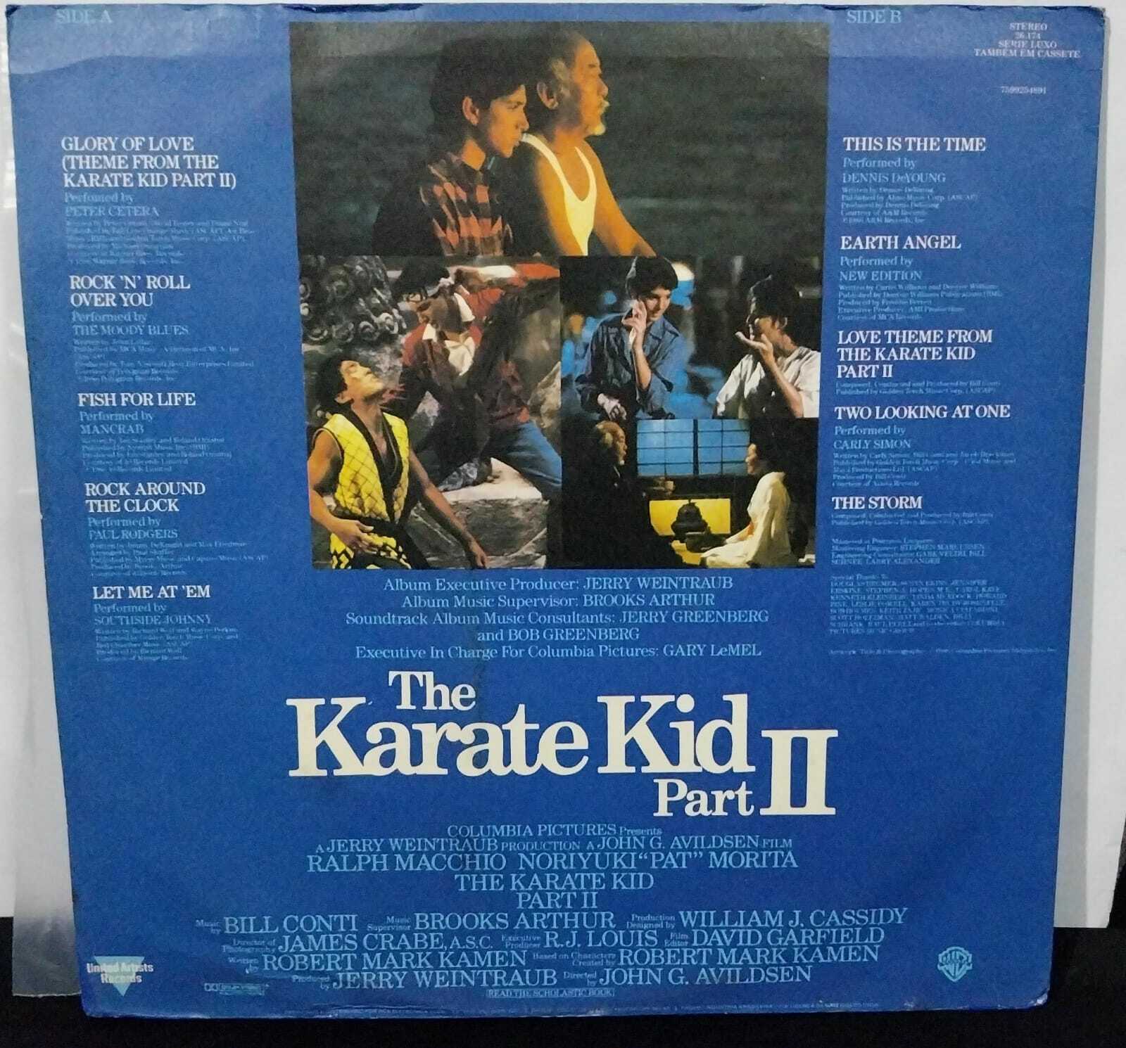 Vinil - Karate Kid the - Part II A Hora da Verdade Continua