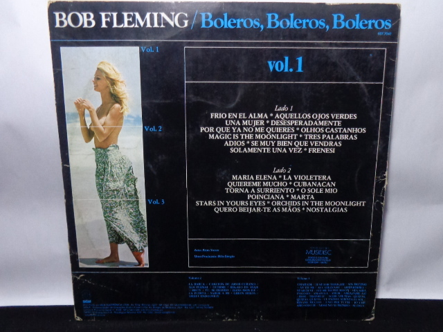 Vinil - Bob Fleming - Boleros, Boleros, Boleros