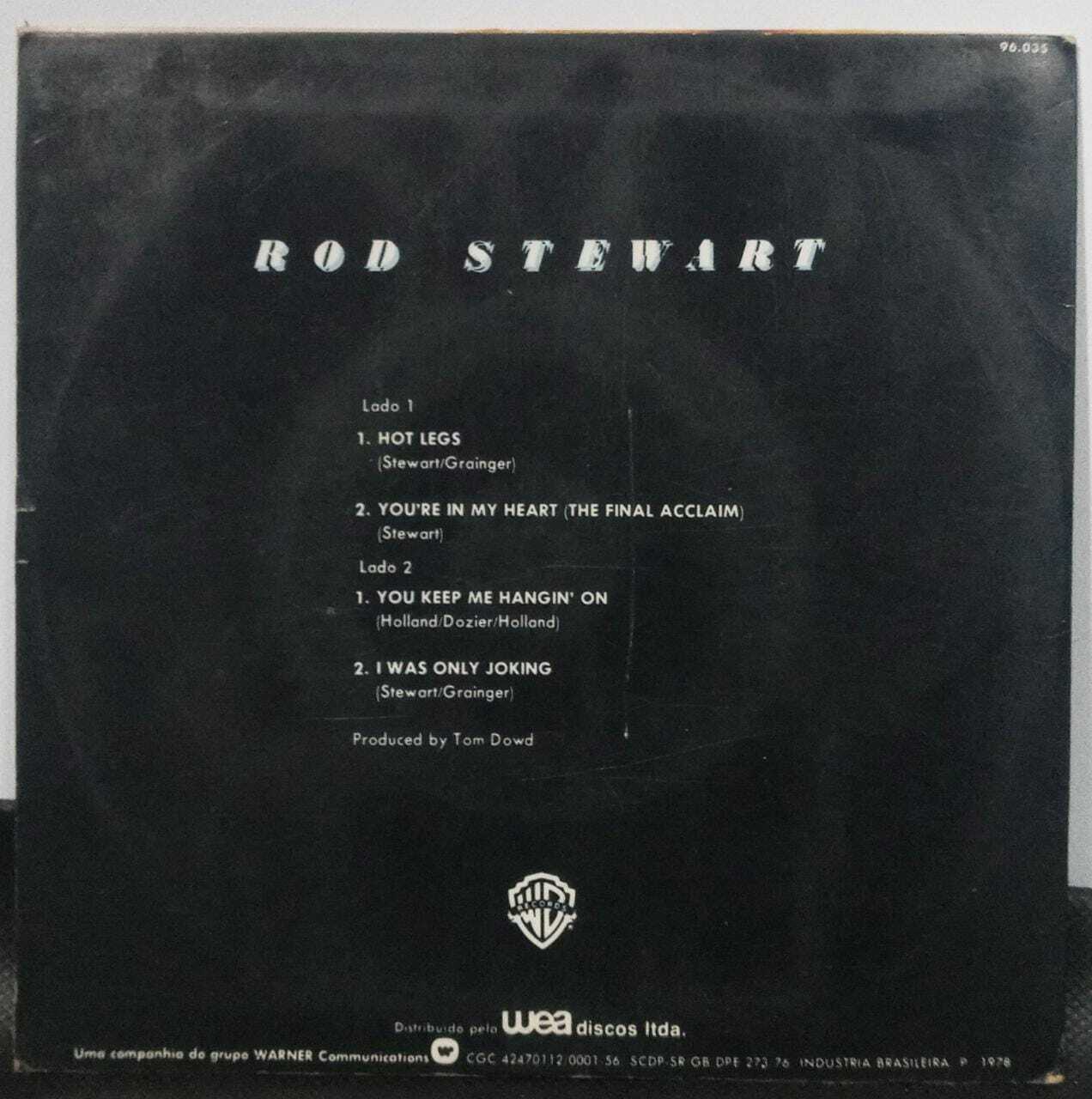 Vinil Compacto - Rod Stewart - Hot Legs