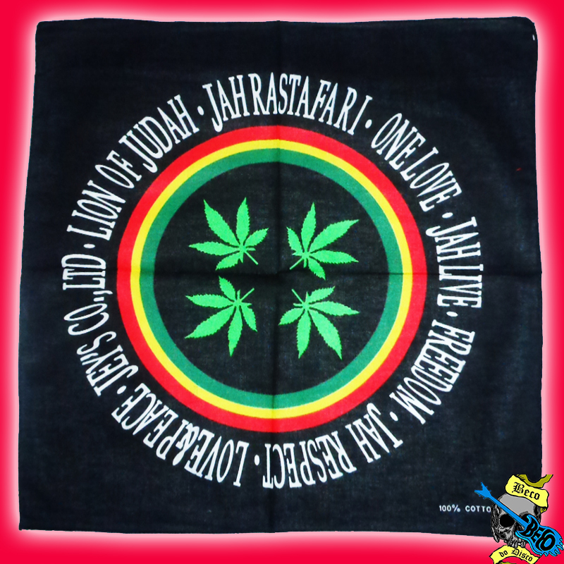 Lenço - Jah Rastafari - ba34