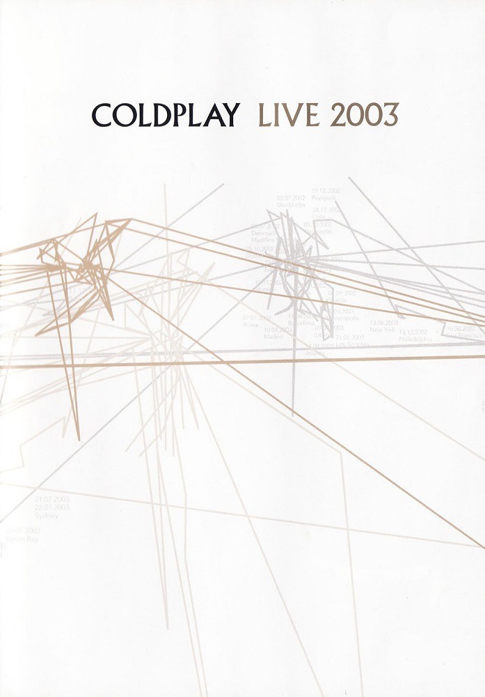 DVD - Coldplay - Live 2003
