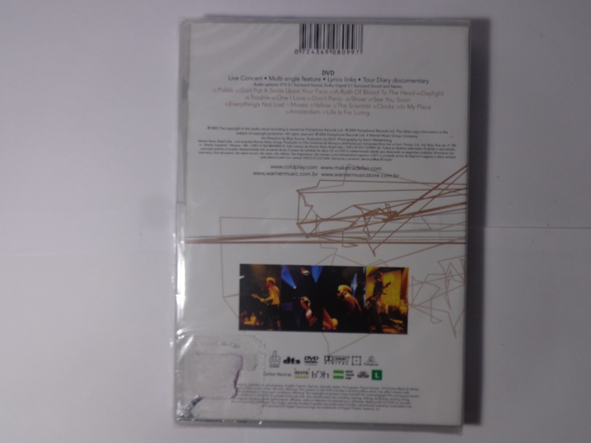 DVD - Coldplay - Live 2003