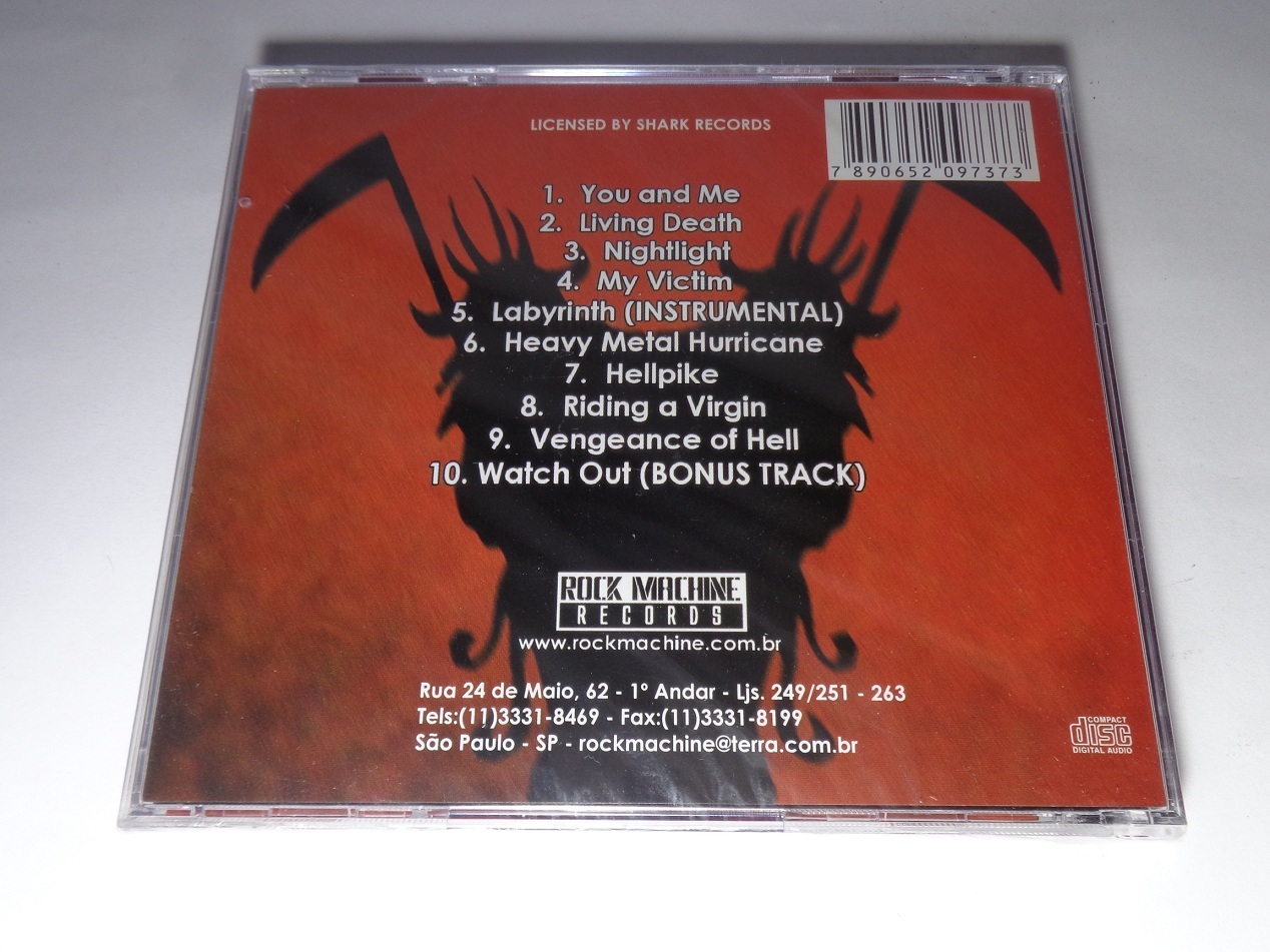 CD - Living Death - Vengeance of Hell (Lacrado)