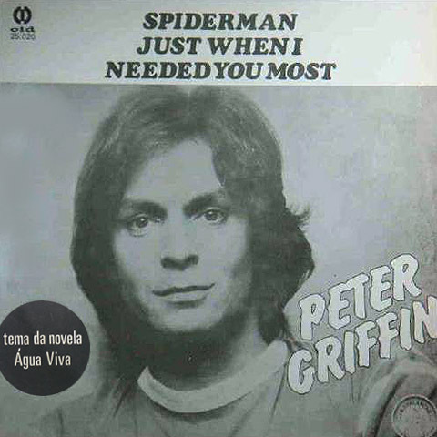 Vinil Compacto - Peter Griffin &#8206;- Just When I Needed You Most / Spiderman