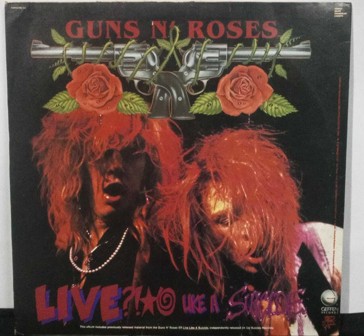 Vinil - Guns and Roses - Lies Live Like a Suicide