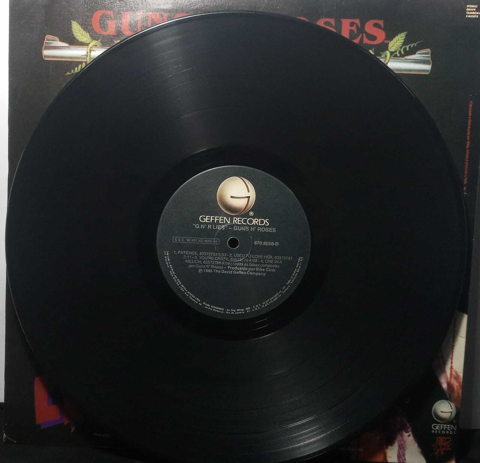 Vinil - Guns and Roses - Lies Live Like a Suicide