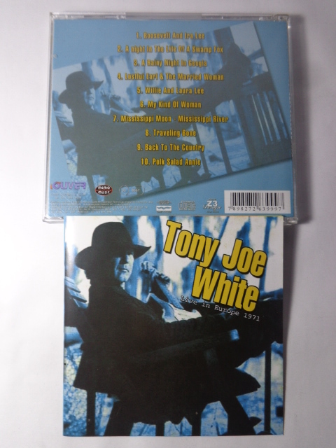 CD - Tony Joe White - Live in Europe 1971