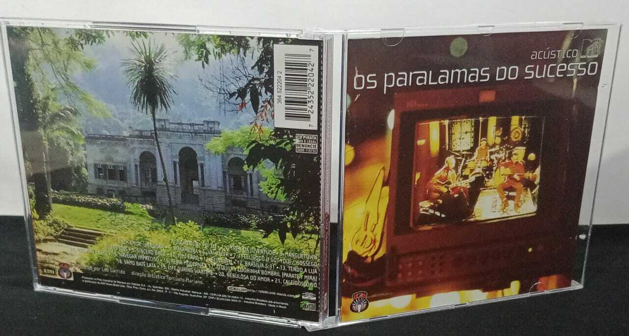 CD - Paralamas do Sucesso Os - Uns Dias Ao Vivo (Duplo)