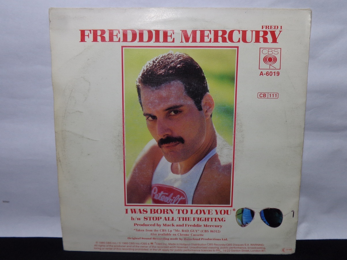 Vinil Compacto - Freddie Mercury - I Was Born to Love You (Holland)