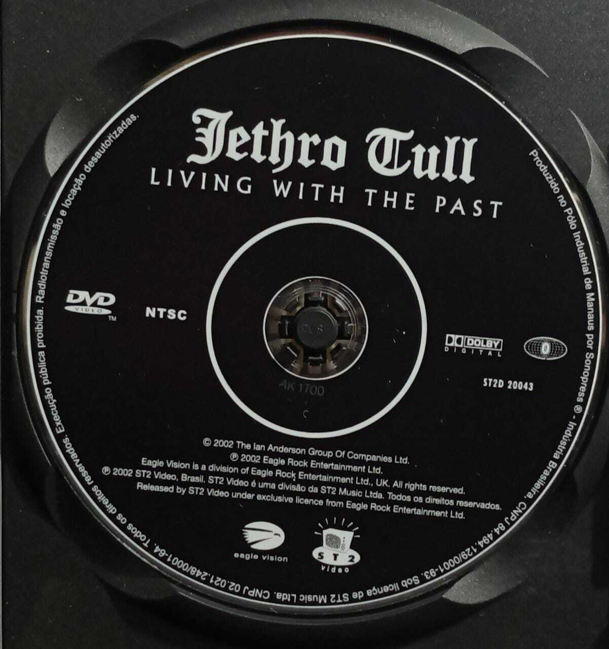 DVD - Jethro Tull - Living with the Past
