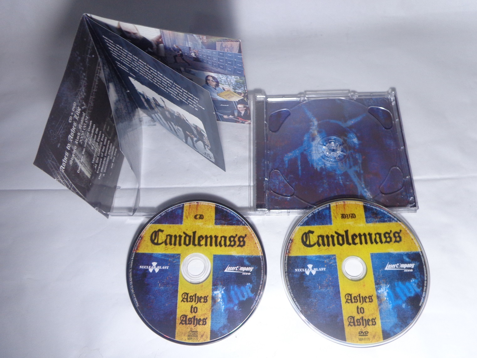 CD - Candlemass - Ashes to Ashes Live (CD+DVD)