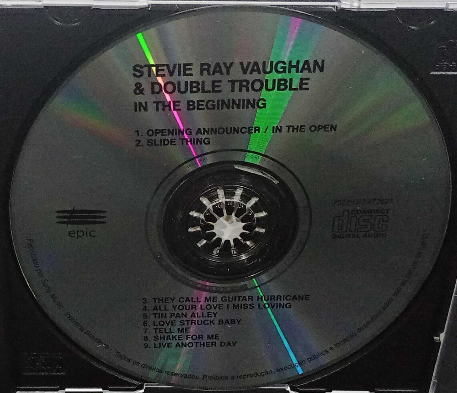 CD - Stevie Ray Vaughan and Double Trouble - Live In the Beginning