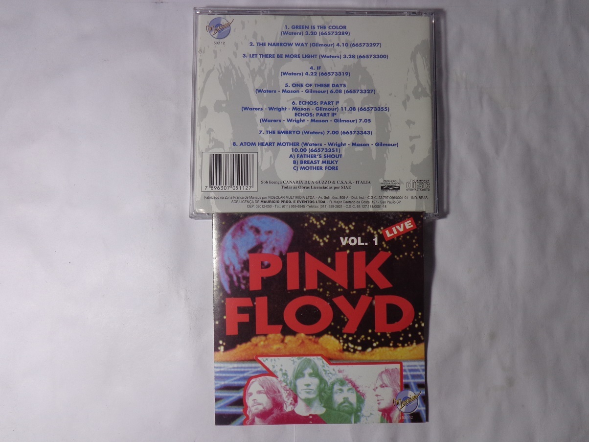 CD - Pink Floyd - vol 1